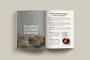 Nutrition Coach Ebook - Canva