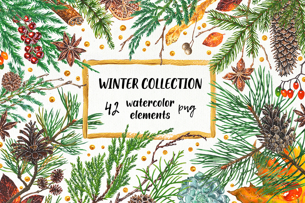Winter collection, a Decorative Illustration by Margo Miller (Photo 1 of 9)