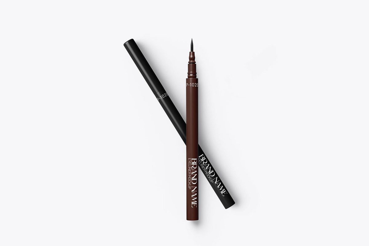 Eye Liner Mockup For Visualization, a Pens & Pencil Mockup by Ram Studio LLC (Photo 6 of 6)