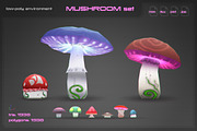Mushrooms Environment, an Environmental 3D Model by stallfish's art store (Thumbnail 1 of 2)