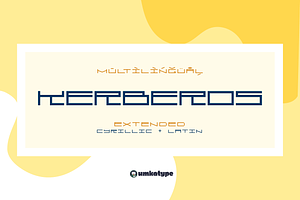 Kerberos Display Font, a Sans Serif Font by alpercakici