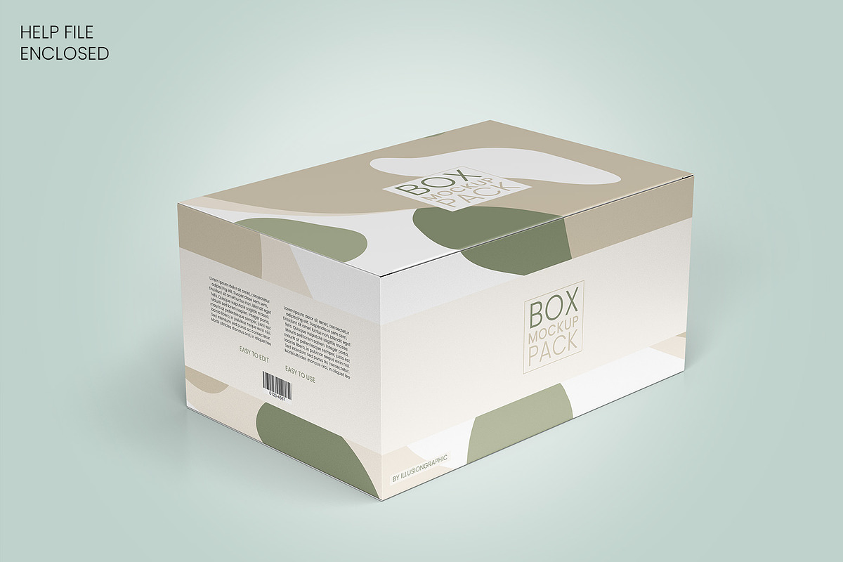 Package Box Mockups - 9 box sizes, a Packaging Mockup by Illusiongraphic (Photo 4 of 19)