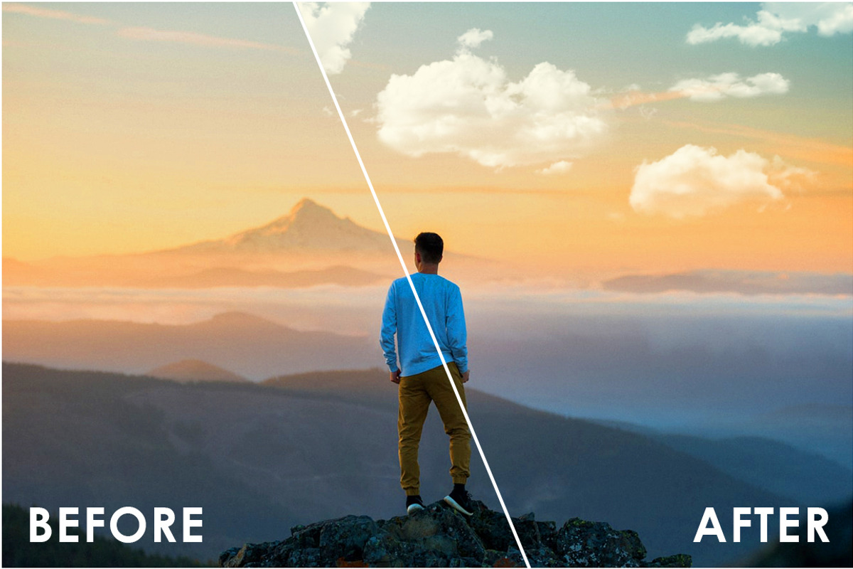 30 Realistic Cloud Overlays, a Brush Add-On by NassyArt