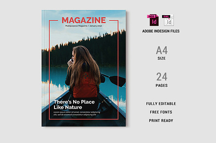 Lifestyle Magazine Template