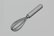 Whisk 3D Model, an Object 3D Model by fahad121 (Thumbnail 7 of 7)