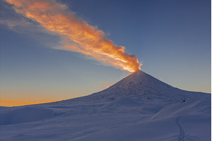 At summit of volcano's explosive, a Nature Photo by Alexander-Piragis