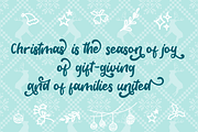 Sparkling Winter – Holiday Font, a Handwritten Font by Creaditive Design (Thumbnail 8 of 11)