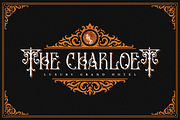 Blackshot - Blackletter Font, a Blackletter Font by RockboyStd (Thumbnail 2 of 12)