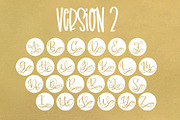 Monogram Bundle - 5 Styles in 1!, a Font by CraftyLittleNodes (Thumbnail 9 of 9)
