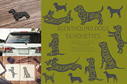 Scenthound (Hunting Dogs) Silhouette, an Animal Illustration by pet design shop (Thumbnail 1 of 11)