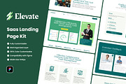 Task Management Web Landing Page, a Landing Page Template by UICreative (Thumbnail 1 of 4)