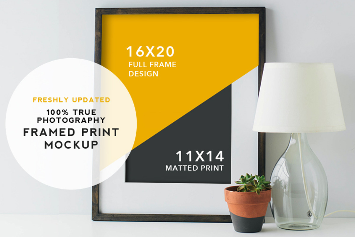 Artist Series Framed Print Mockup #1, a Print Template by Tina Crespo (Photo 1 of 3)