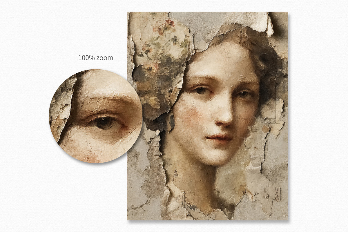 Faded Portraits, a Decorative Illustration by rileyBgraphics (Photo 7 of 7)