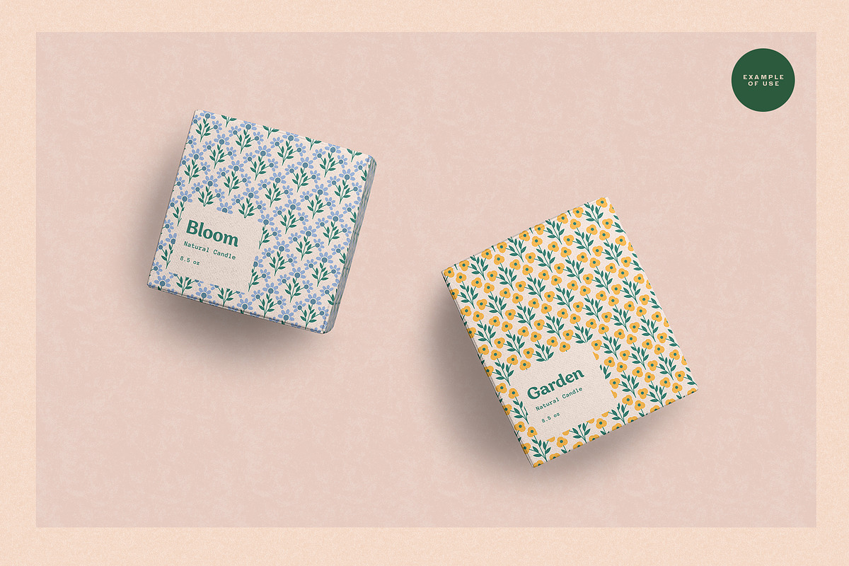 Blossom - Patterns, Shapes & Frames, a Pattern Graphic by Basia Stryjecka (Photo 19 of 35)