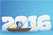 2016 Business New Year, a Finance Illustration by ANNO Graphics (Thumbnail 1 of 2)