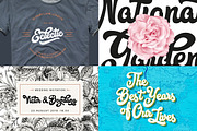Goldeye Type, a Script Font by Liviu (Thumbnail 2 of 5)