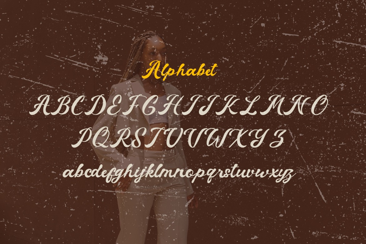 Baylou - Retro Script Font, a Script Font by Dhabee (Photo 7 of 15)