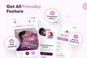 Friendzy - Dating App UI Kit, an UI Kit Template by Creative Perspective (Thumbnail 2 of 8)