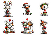 Christmas Voodoo Doll, an Illustration by CreationArt (Thumbnail 3 of 4)