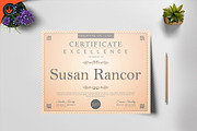 Classic Certificate Template, a Stationery Template by SeraphimChris (Thumbnail 4 of 8)