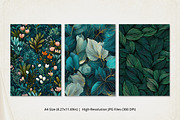 Tropical Botanical Leaf Wall Art, a Poster Template by Pixeness Studio (Thumbnail 2 of 2)