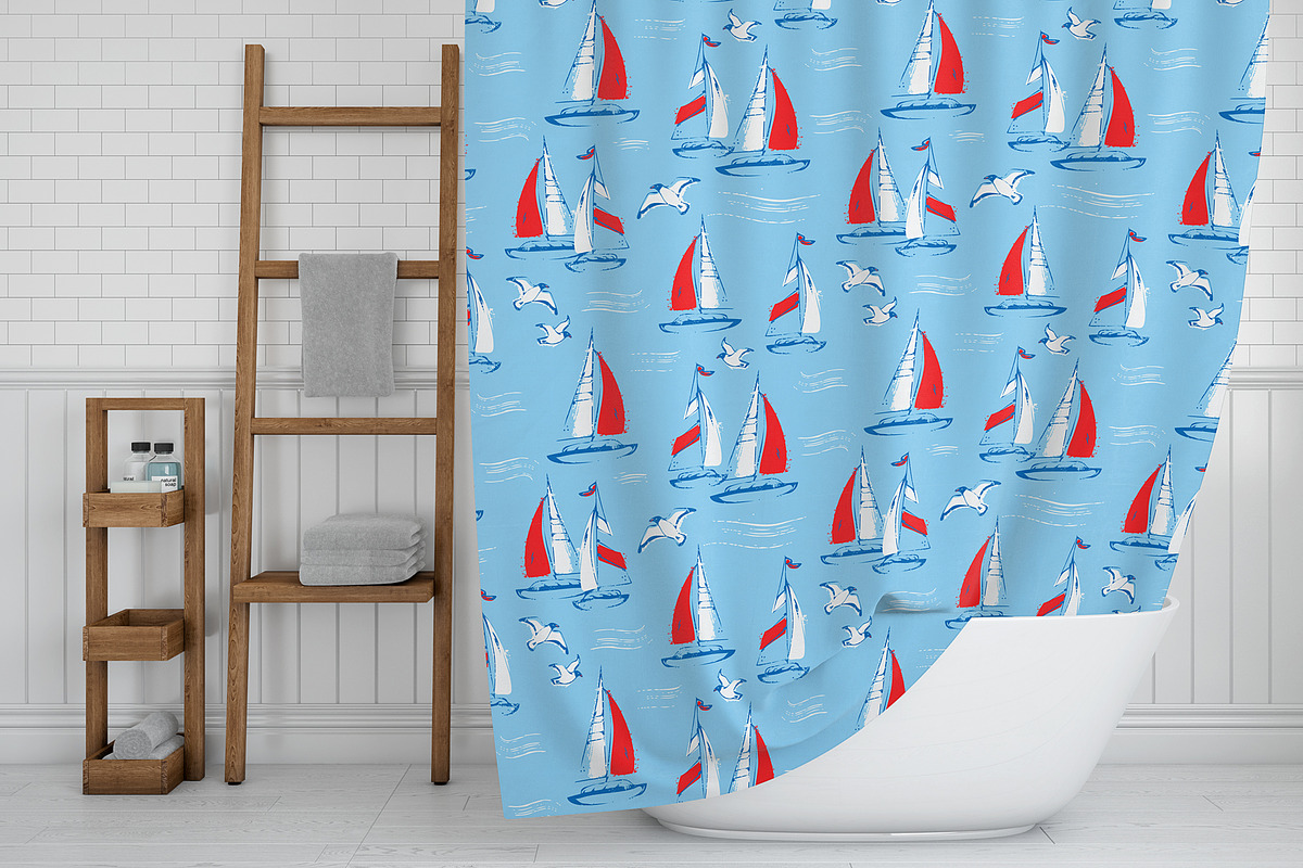 Salty Wind - Patterns Collection, a Pattern Graphic by JuliaMalinovskaya (Photo 3 of 5)
