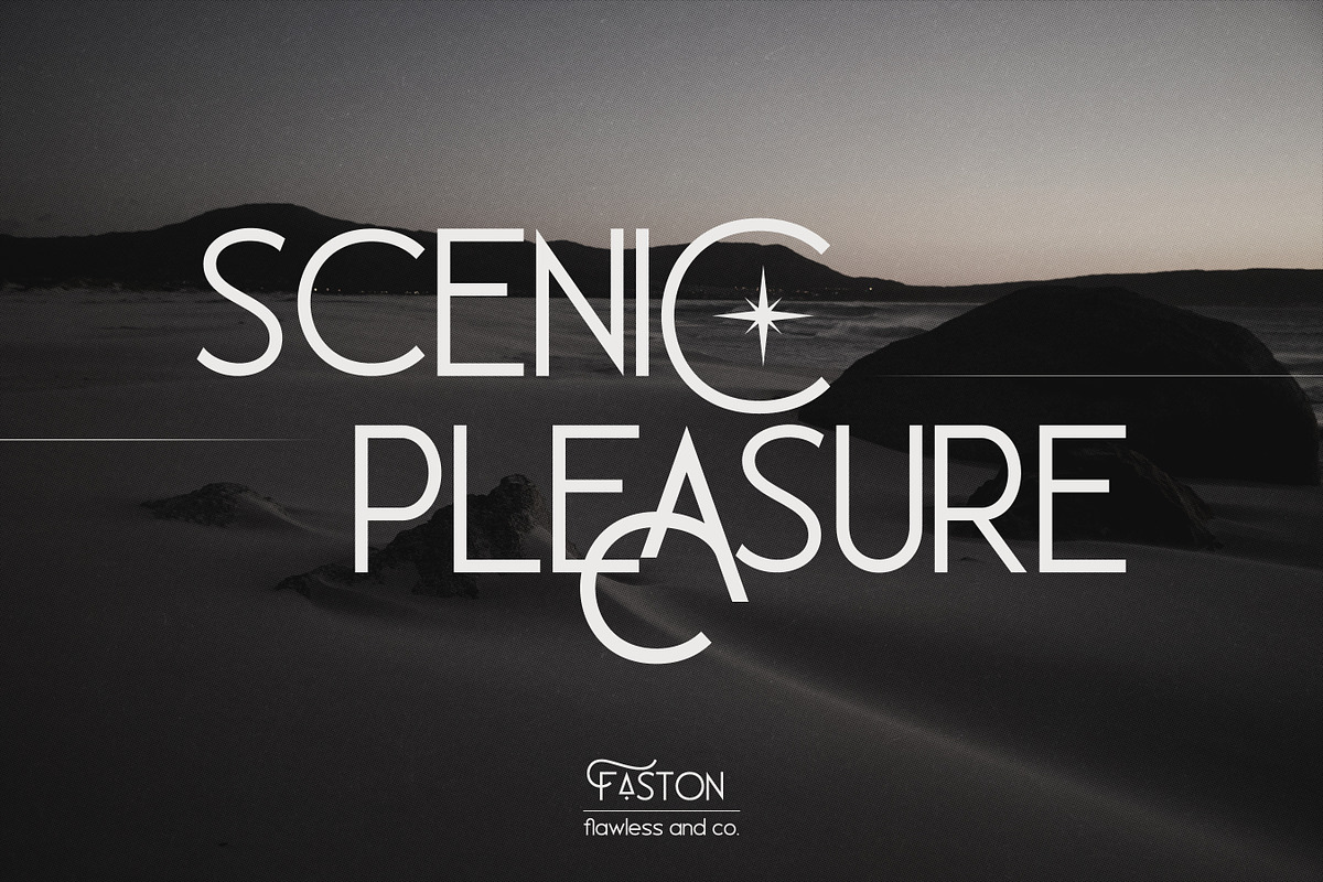 Faston - Modern Display Sans Serif, a Sans Serif Font by Flawless And Co (Photo 5 of 10)