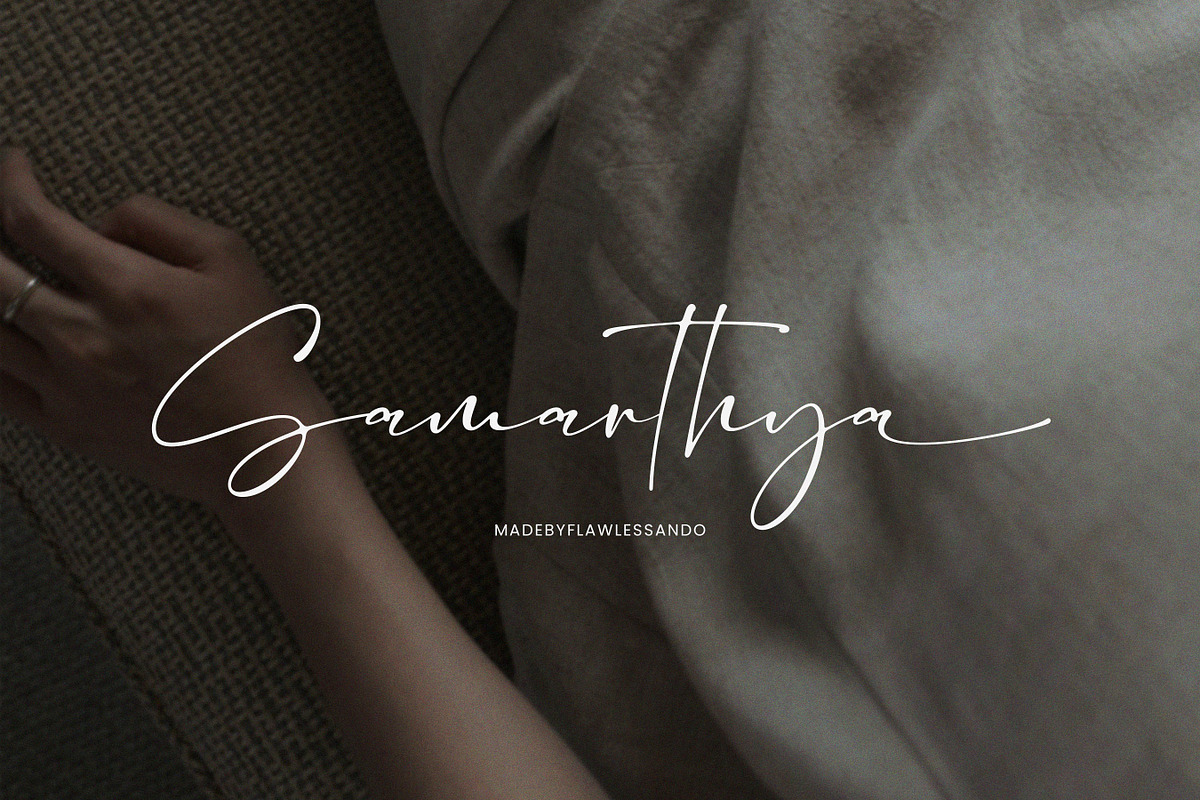 Bretya - Signature Script Font, a Script Font by Flawless And Co (Photo 6 of 10)