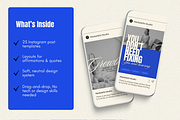 Quotes & Affirmations Canva Template, a Social Media Template by Marketello Studio (Thumbnail 2 of 5)