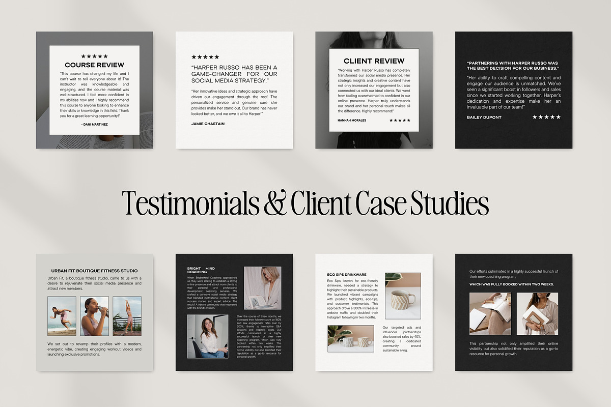 Instagram Canva Coaches Templates, a Social Media Template by Fallon Gerst (Photo 14 of 19)