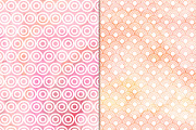 Warm Watercolor Polka Dot Patterns, a Pattern Graphic by Paper Element (Thumbnail 4 of 5)