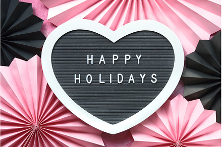 Heart shaped letter board. Text, a Holiday Photo by tilialucida