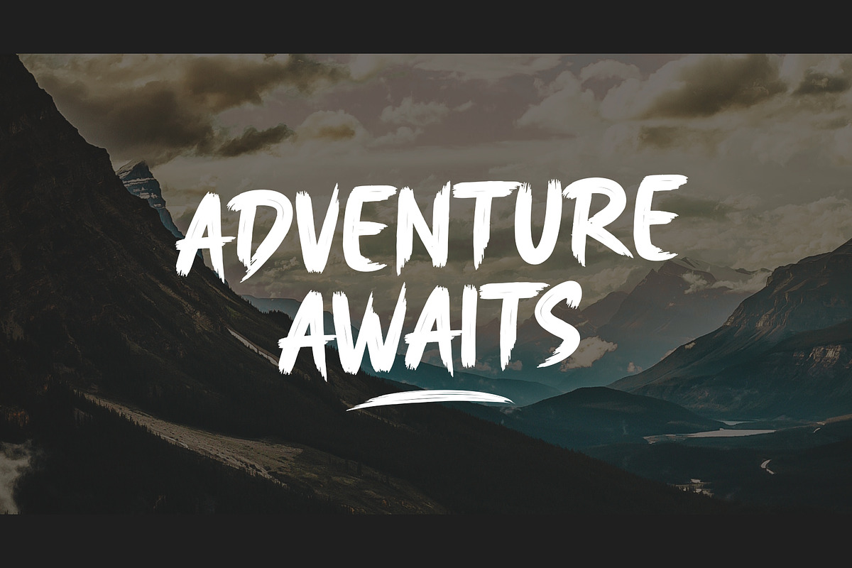 Donsky | Brush Font, a Handwritten Font by Lemonthe (Photo 5 of 6)