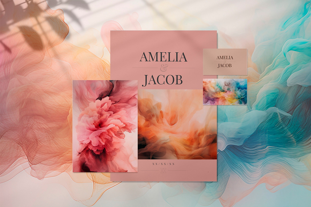 Abstract Liquid Backgrounds - Pastel, a Background Graphic by ArtIrisArt (Photo 6 of 13)