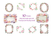 Cherry Blossom Watercolor Clipart, a Decorative Illustration by ForhadGFX (Thumbnail 8 of 13)