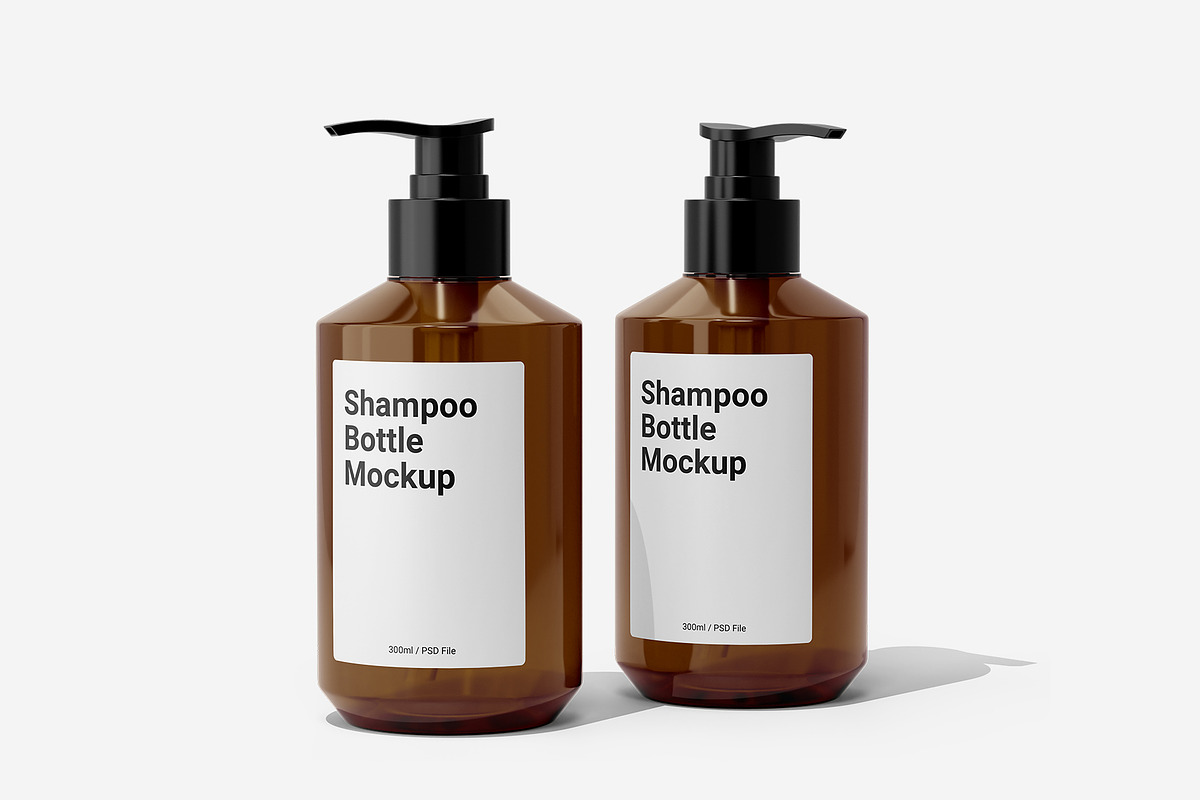 Cosmetic Spray Pump Bottle Mockup, a Packaging Mockup by Akebareee (Photo 1 of 3)