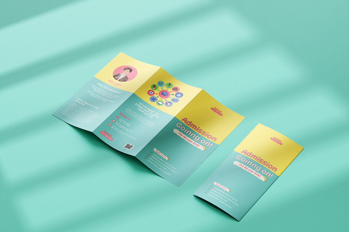 Education Trifold Brochure, a Templates & Theme by Abdul H Saimon (Photo 3 of 3)