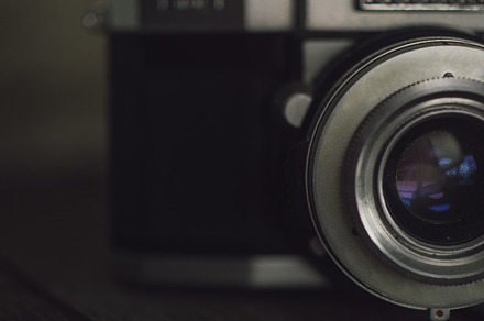 Vintage camera featuring camera, vintage, and photography