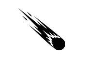 Fire Meteor Comet Silhouette Bundle, an Illustration by Designs_River (Thumbnail 31 of 51)
