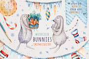 Watercolour Christmas collection, a Decorative Illustration by Peace ART (Thumbnail 3 of 7)