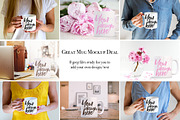 White coffee mug bundle - 8 mockups, a Cups & Container Mockup by Plums Pixel Love (Thumbnail 1 of 9)