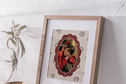 Winter FOLK Frames & Backgrounds, a Decorative Illustration by SunnyAfternoons (Thumbnail 13 of 15)