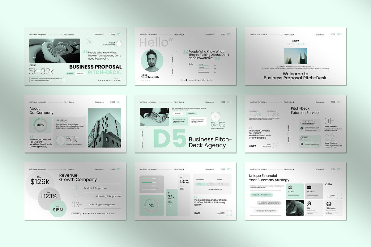 Business Proposal Pitch-Deck, a Presentation Template by Slide-Agency (Photo 5 of 9)