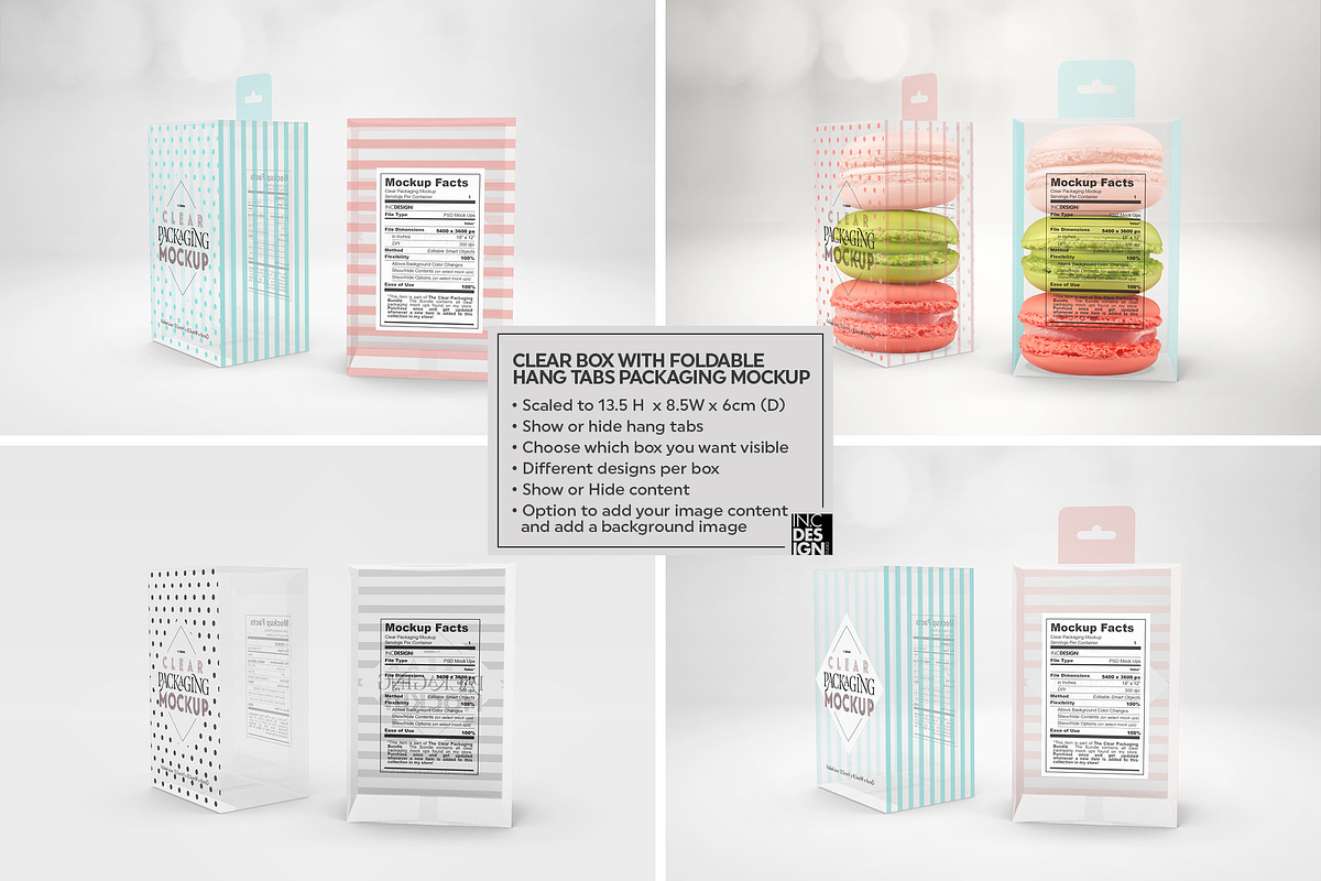 08 Clear Container Packaging Mockups, a Cups & Container Mockup by INCDesign (Photo 5 of 22)