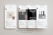 Sand and leaf. Set of backgrounds., a Work Illustration by lokfrid (Thumbnail 3 of 14)