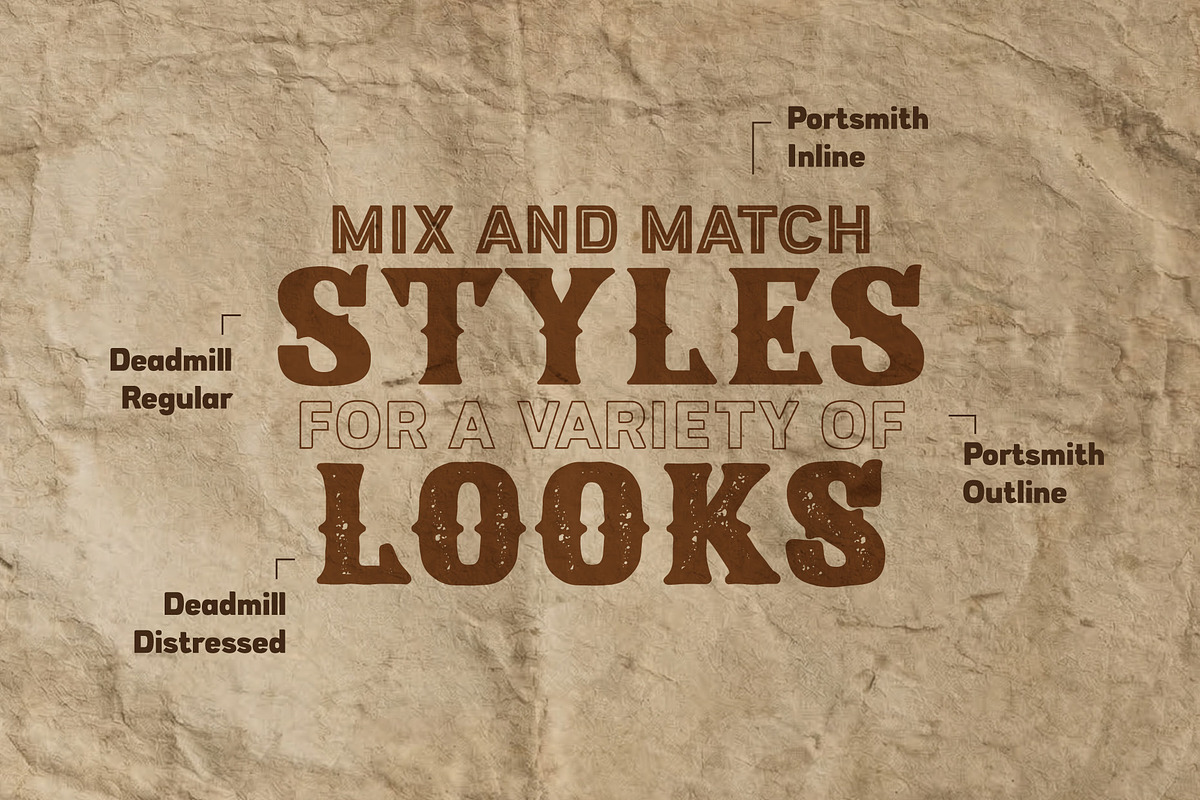 Rustic Craft Beer Font Duo, a Serif Font by Parker Creative (Photo 2 of 9)