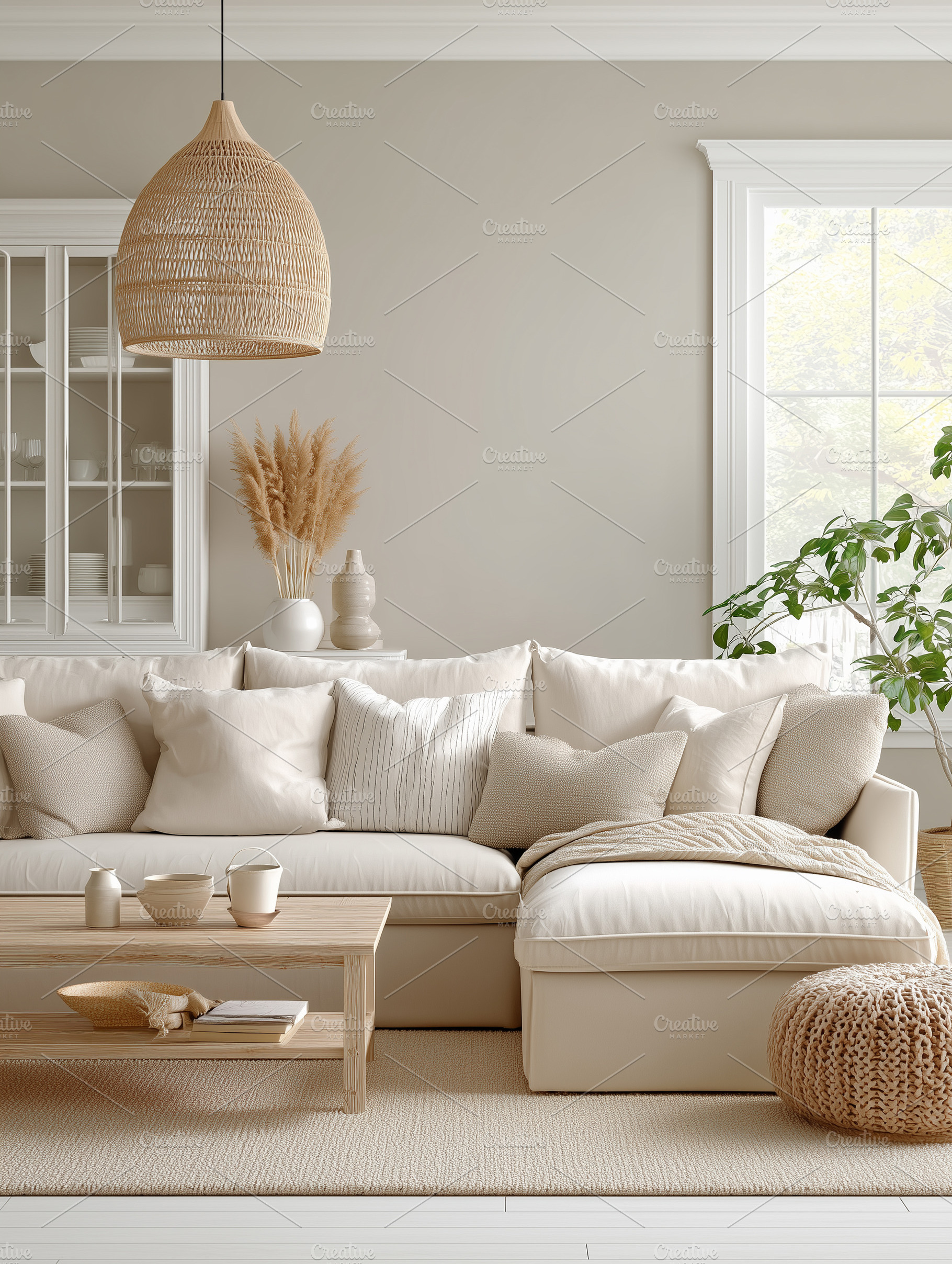 Minimalist living room interior with, an Architecture Photo by MistyDay