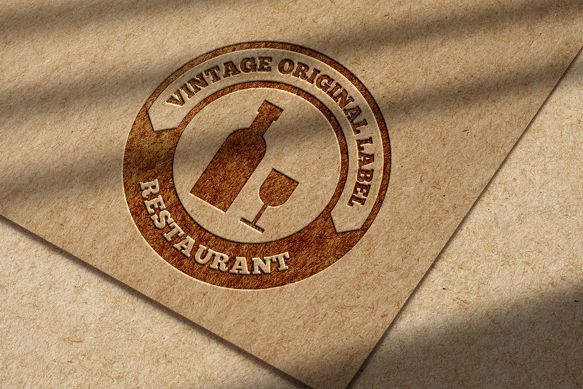 Retro Labels Set 4, a Branding & Logo Template by DCD Vector Co. (Photo 9 of 10)