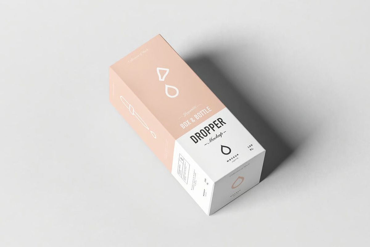 Dropper Bottle Mock-Up, a Product Mockup by zippypixelstudio (Photo 6 of 14)