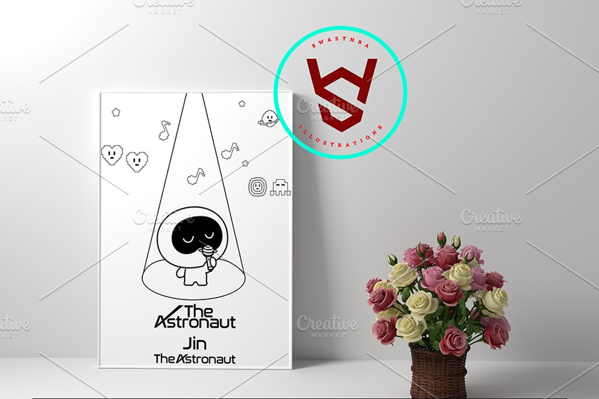 35 Wootteo BTS SVG, K-pop Vector PNG, an Object Illustration by FancyDesignStudio (Photo 4 of 9)